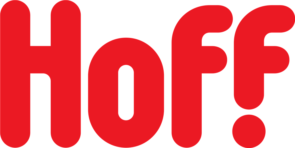 Hoff logotype, transparent .png, medium, large