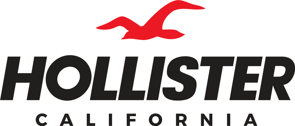 Hollister logotype, transparent .png, medium, large
