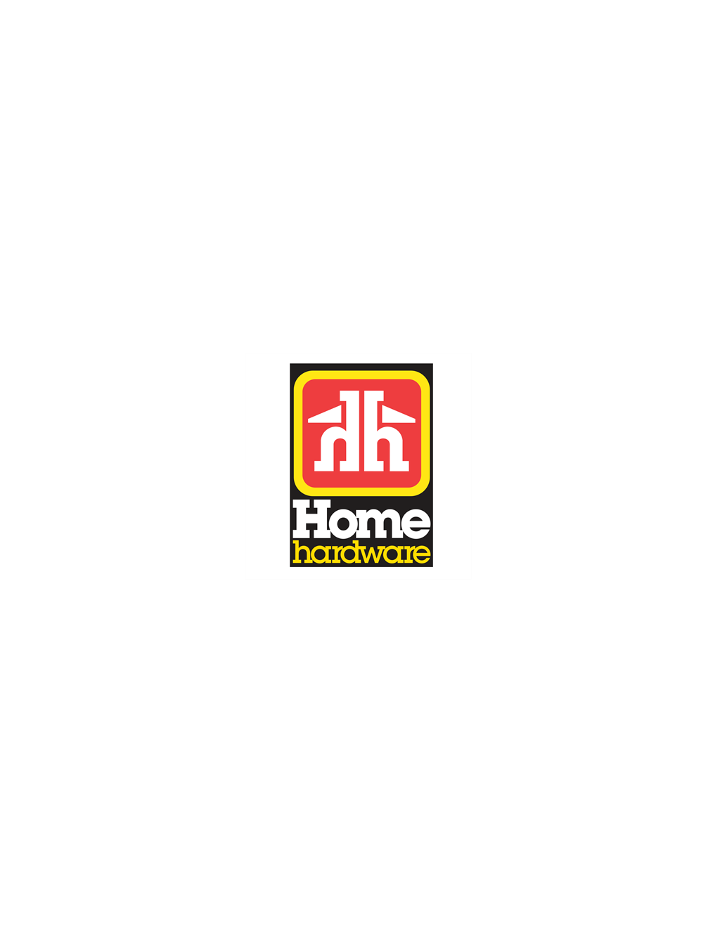 Home Hardware logotype, transparent .png, medium, large