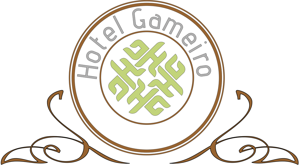 Hotel Gameiro logotype, transparent .png, medium, large
