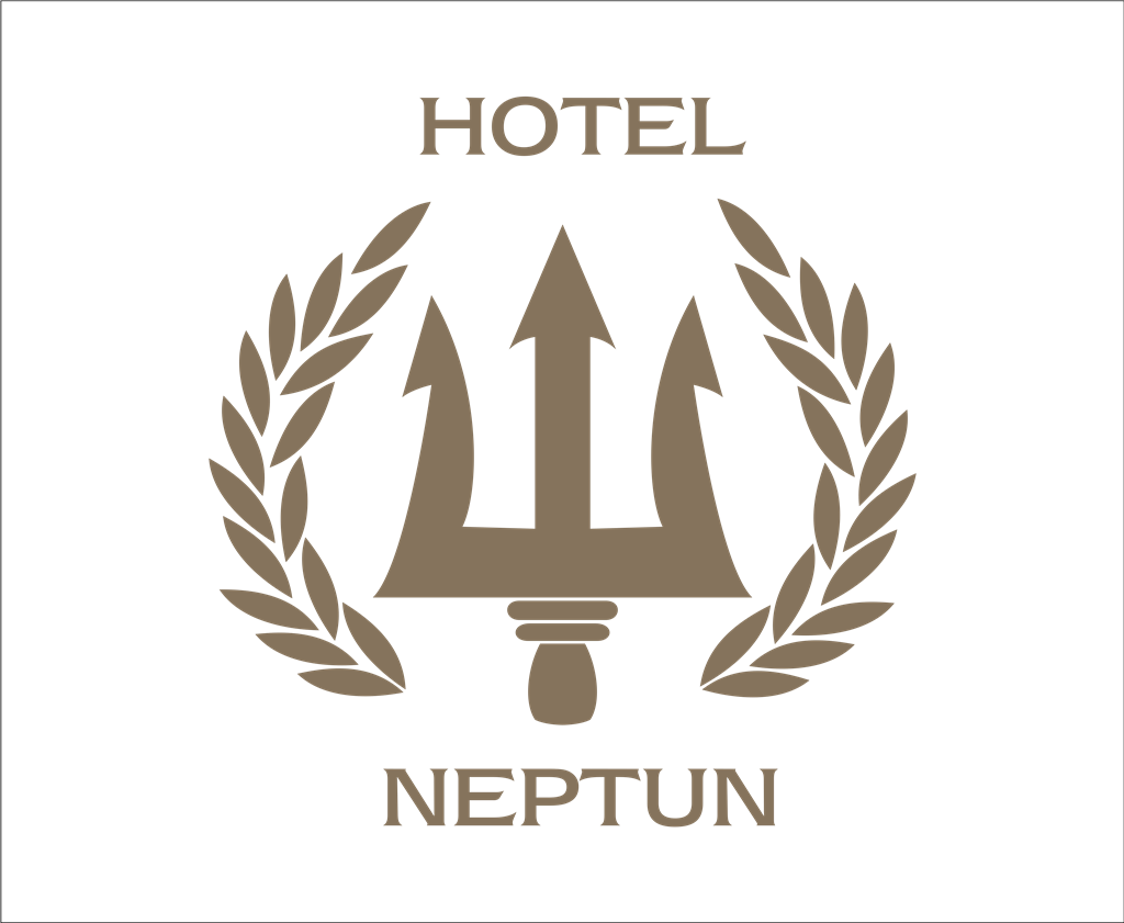 Hotel Neptun logotype, transparent .png, medium, large