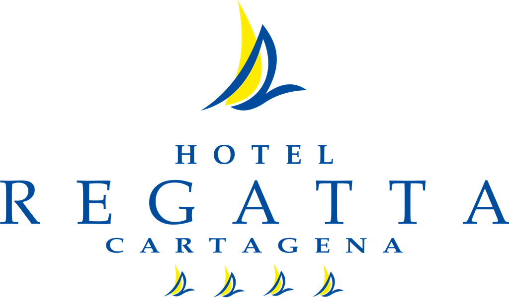 Hotel Regatta Cartagena logotype, transparent .png, medium, large