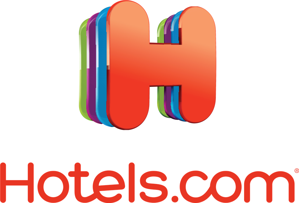 Hotels.com logotype, transparent .png, medium, large