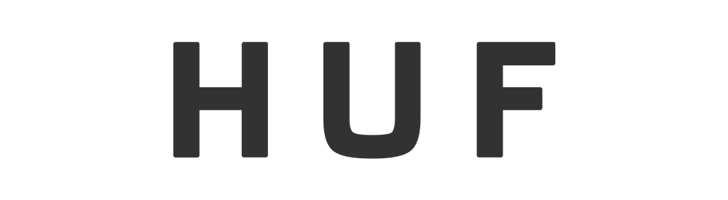 HUF logotype, transparent .png, medium, large