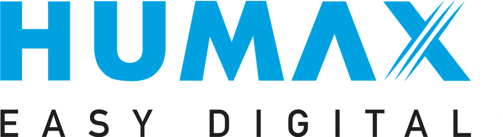 Humax logotype, transparent .png, medium, large