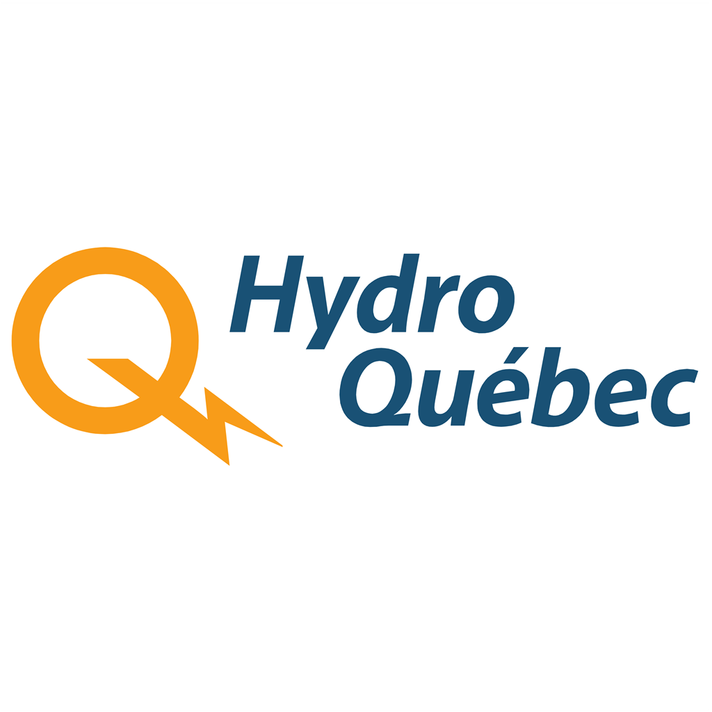 Hydro Quebec logotype, transparent .png, medium, large