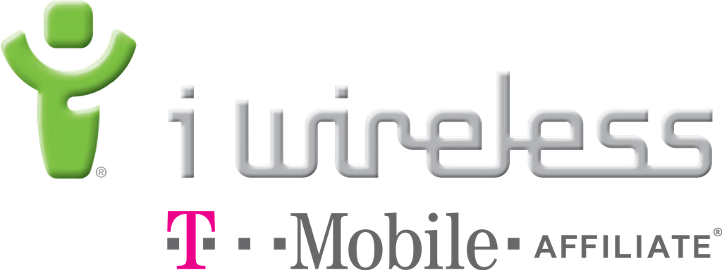 I-wireless logotype, transparent .png, medium, large
