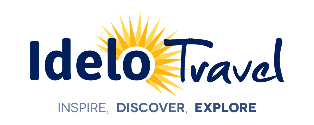 Idelo Travel logotype, transparent .png, medium, large