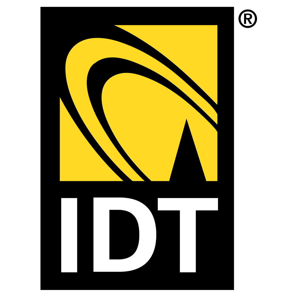IDT Corporation logotype, transparent .png, medium, large