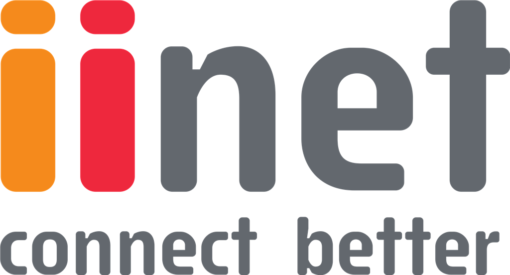 iinet logotype, transparent .png, medium, large