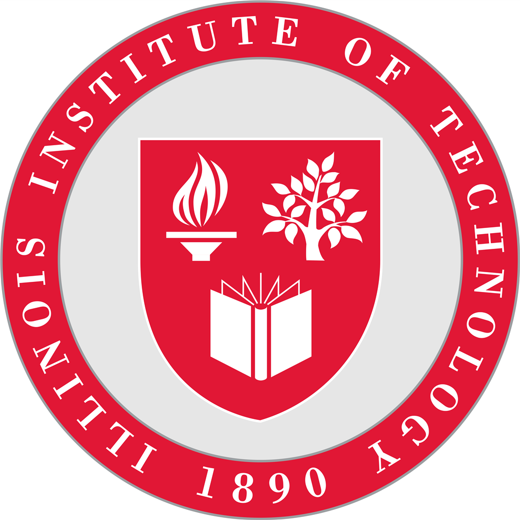 Illinois Institute of Technology logotype, transparent .png, medium, large