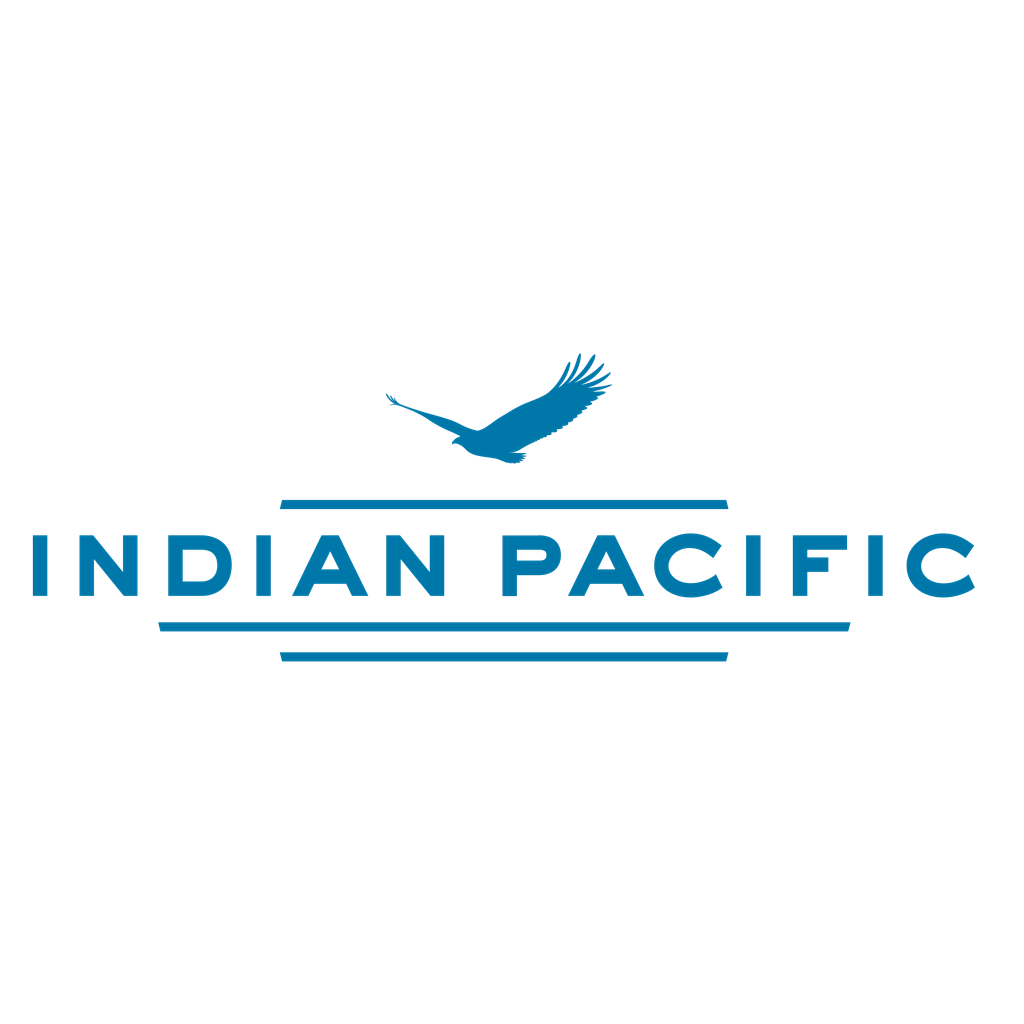 Indian Pacific logotype, transparent .png, medium, large