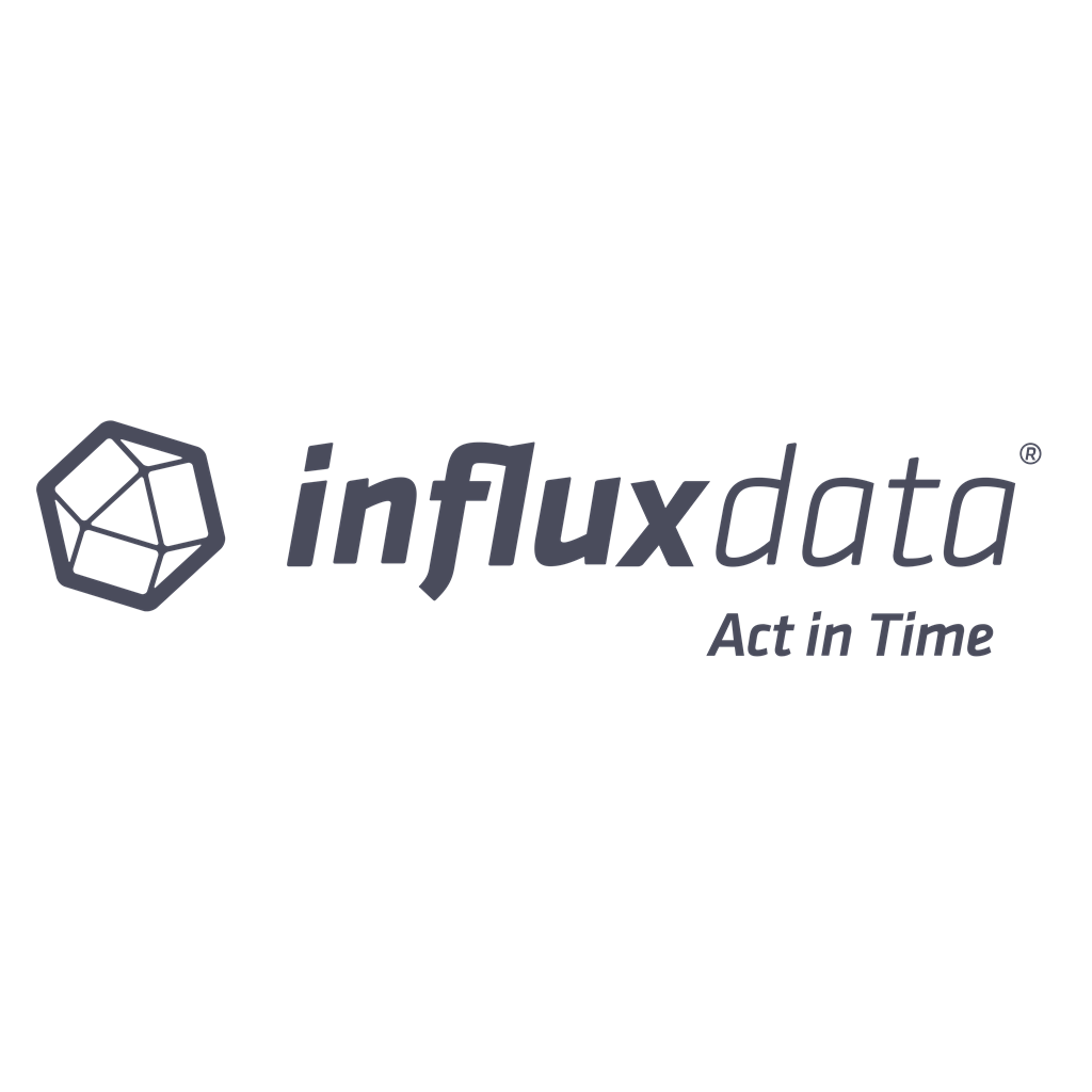 InfluxData Inc logotype, transparent .png, medium, large