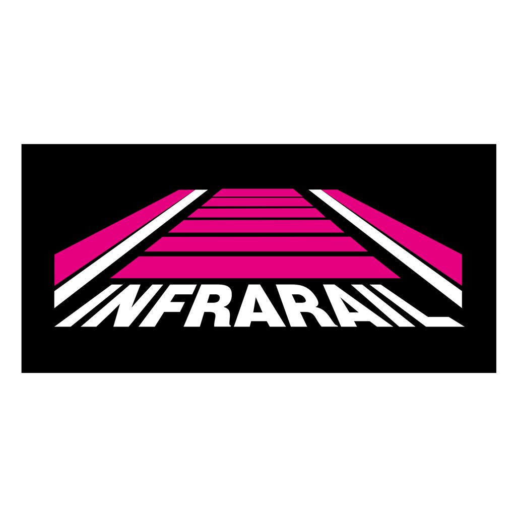 Infrarail logotype, transparent .png, medium, large