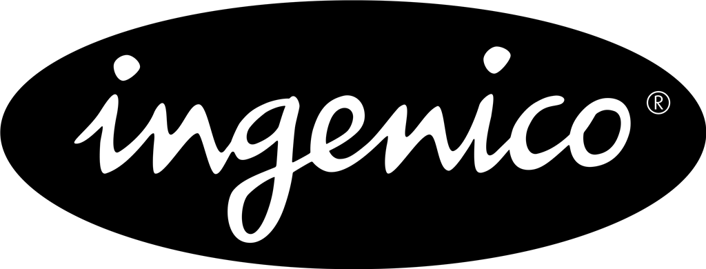 Ingenico logotype, transparent .png, medium, large