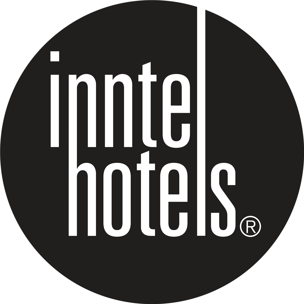 Inntel Hotels logotype, transparent .png, medium, large
