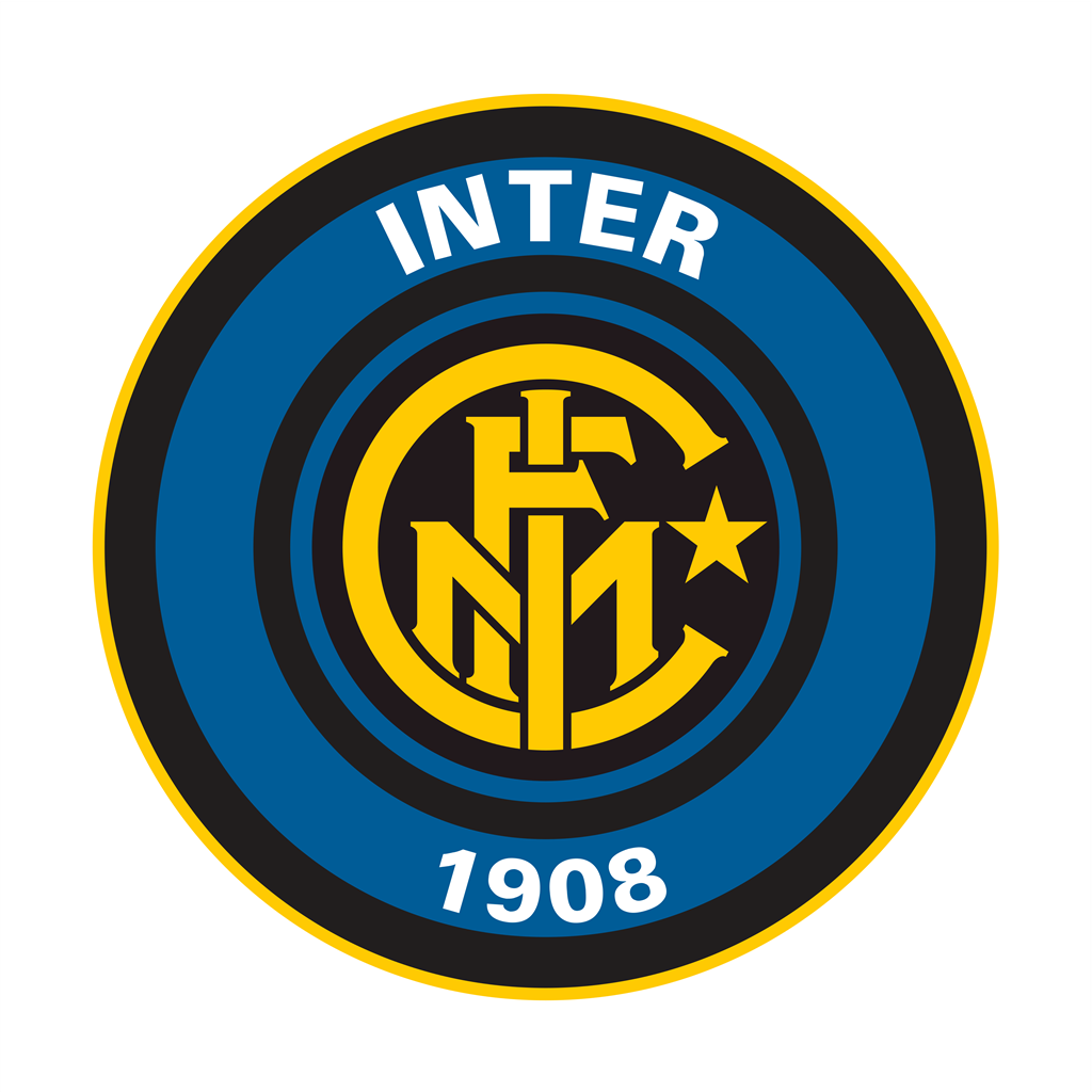 Inter FC logotype, transparent .png, medium, large