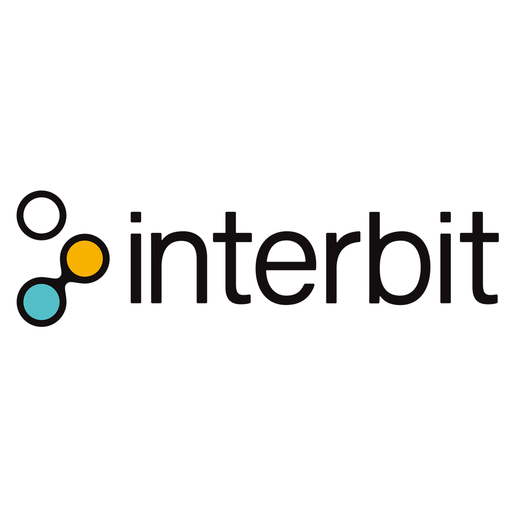 Interbit logotype, transparent .png, medium, large