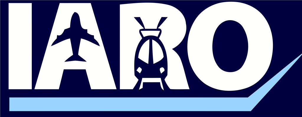 International Air Rail Organisation logotype, transparent .png, medium, large