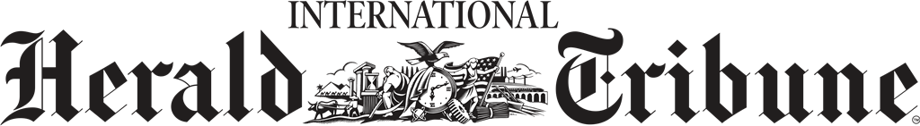 International Herald Tribune logotype, transparent .png, medium, large