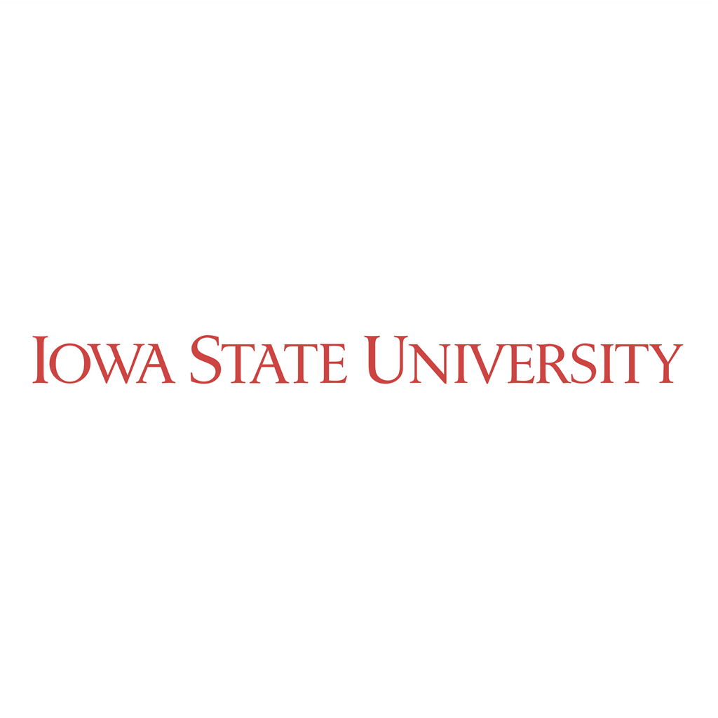 Iowa State University logotype, transparent .png, medium, large
