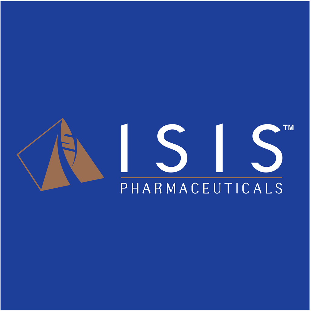 Isis Pharmaceuticals logotype, transparent .png, medium, large