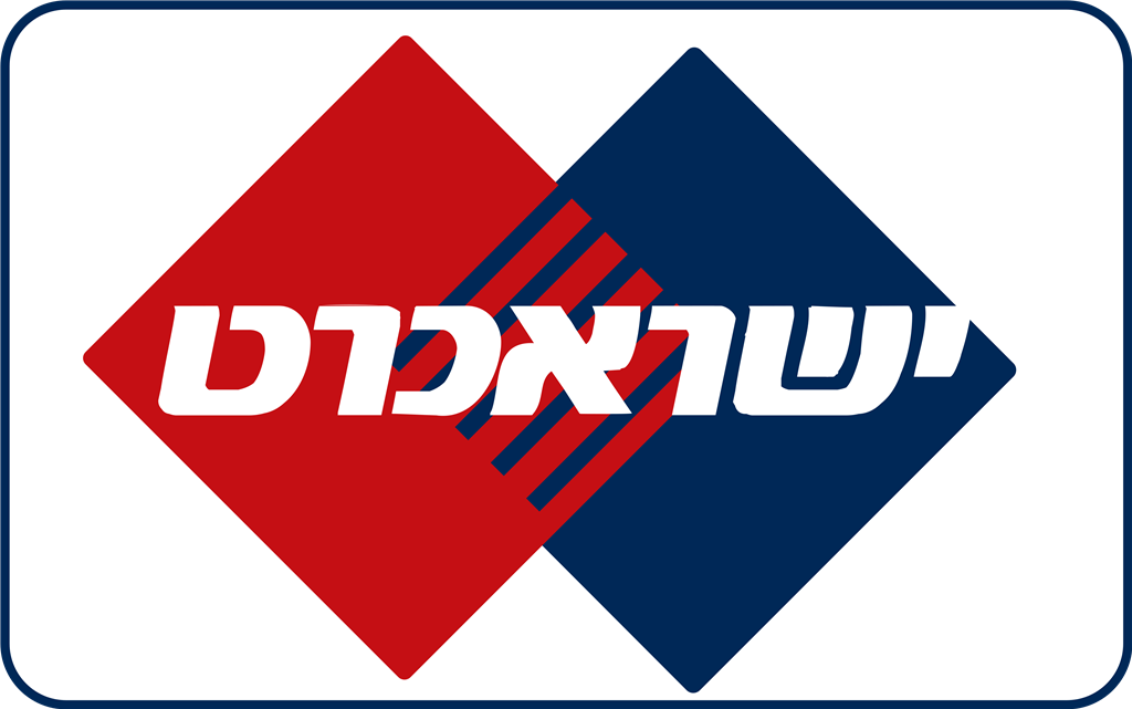 IsraCard logotype, transparent .png, medium, large