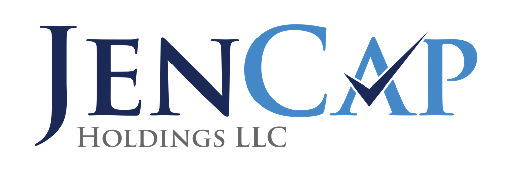 JenCap Holdings logotype, transparent .png, medium, large