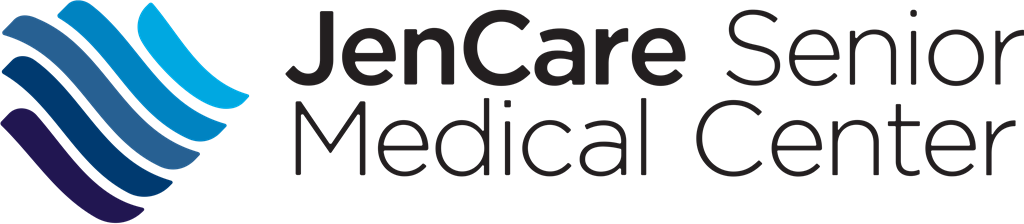 JenCare Senior Medical Center logotype, transparent .png, medium, large