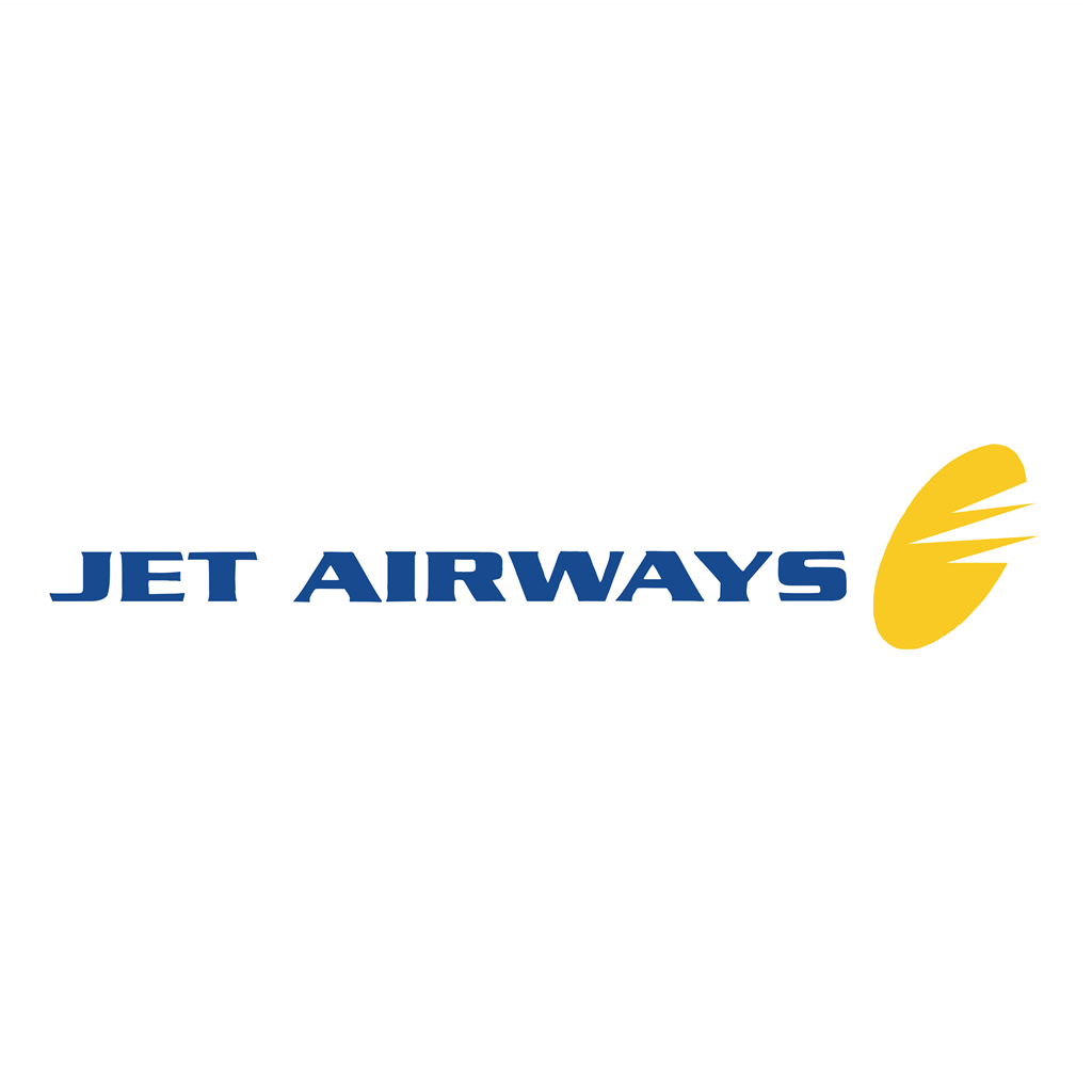 Jet Airways logotype, transparent .png, medium, large