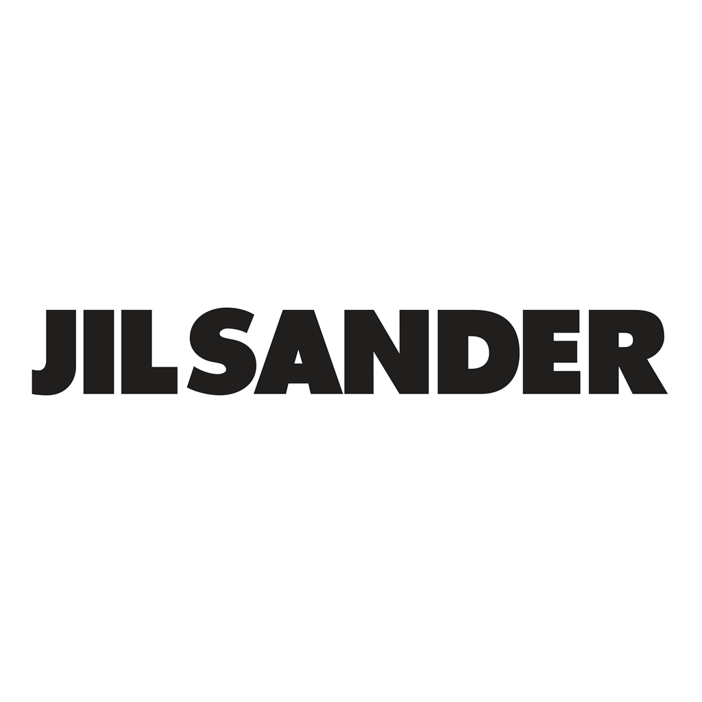 Jil Sander logotype, transparent .png, medium, large