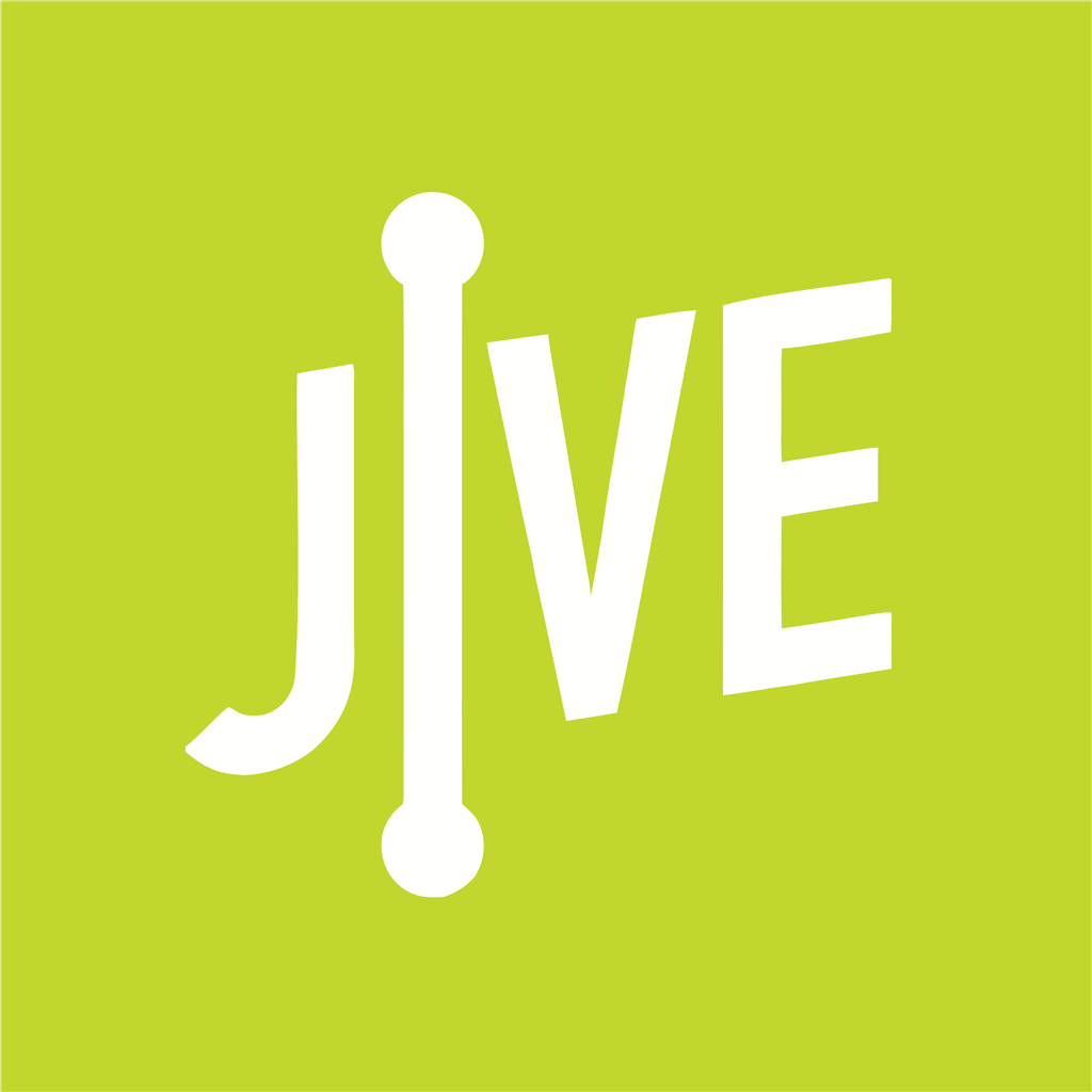 Jive Communications logotype, transparent .png, medium, large