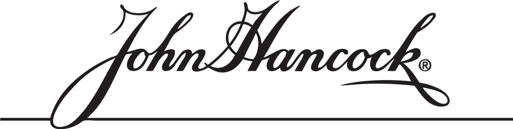John Hancock logotype, transparent .png, medium, large