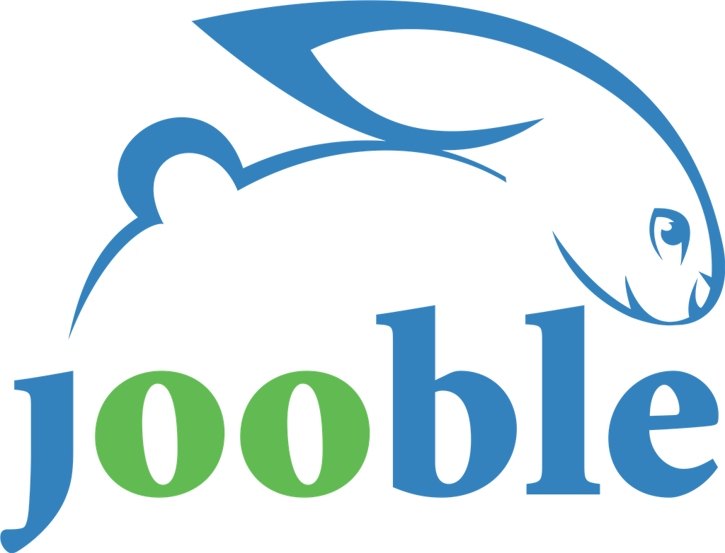 Jooble logotype, transparent .png, medium, large
