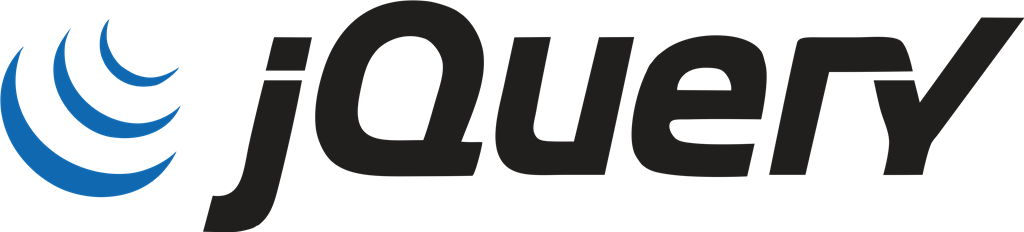 jQuery logotype, transparent .png, medium, large