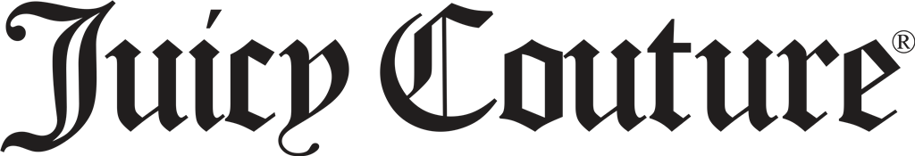 Juicy Couture logotype, transparent .png, medium, large