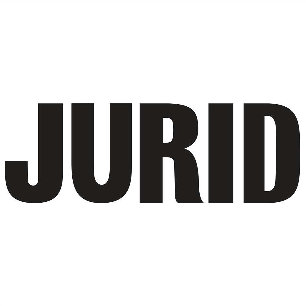 Jurid logotype, transparent .png, medium, large