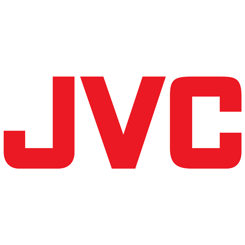 JVC logotype, transparent .png, medium, large
