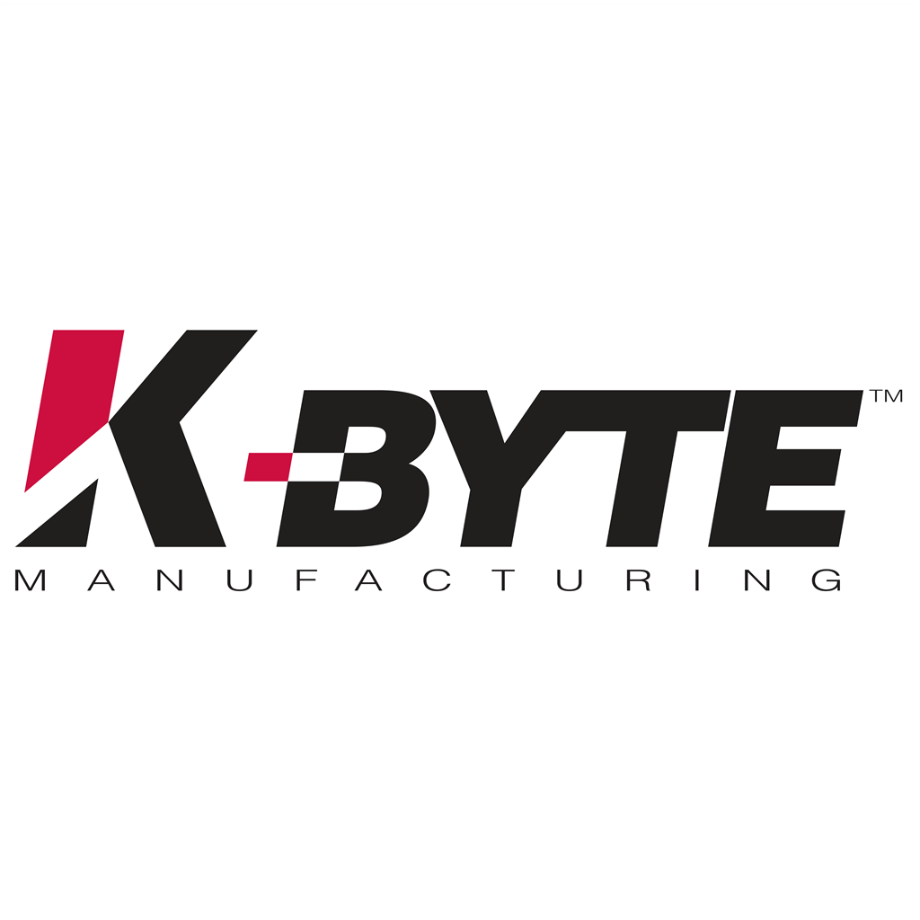 K-Byte Manufacturing logotype, transparent .png, medium, large
