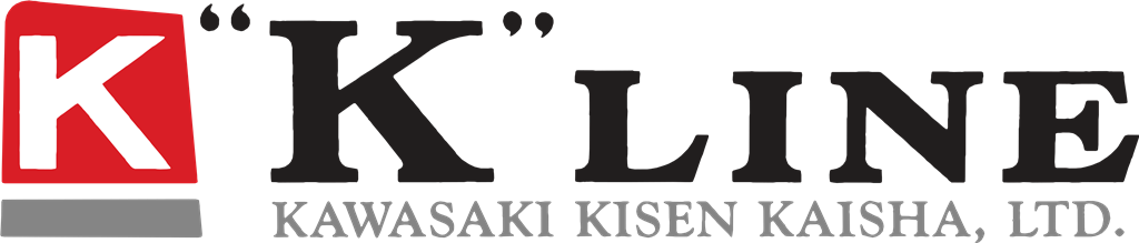 K Line logotype, transparent .png, medium, large