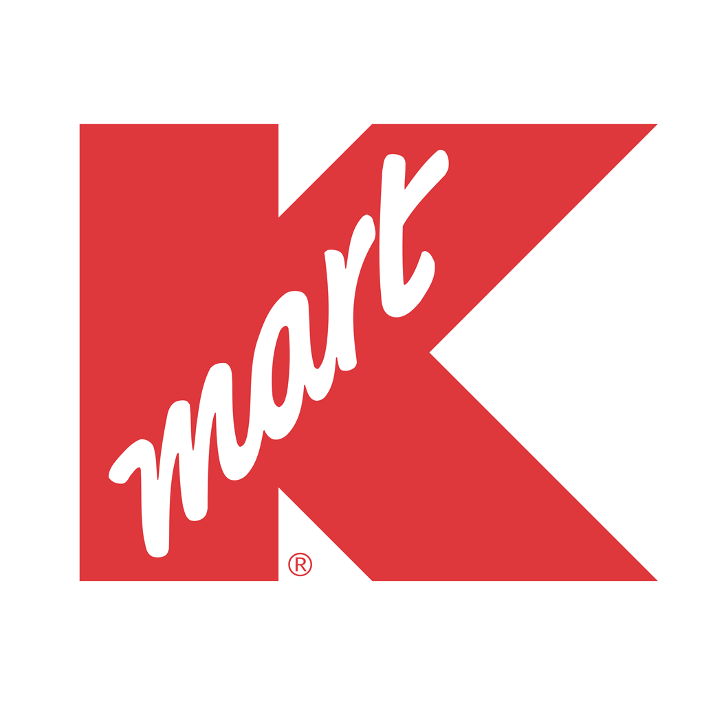 K Mart logotype, transparent .png, medium, large