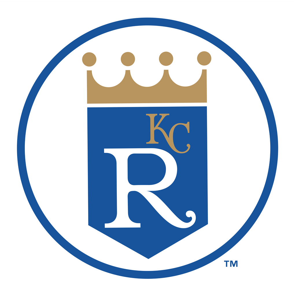 Kansas City Royals logotype, transparent .png, medium, large