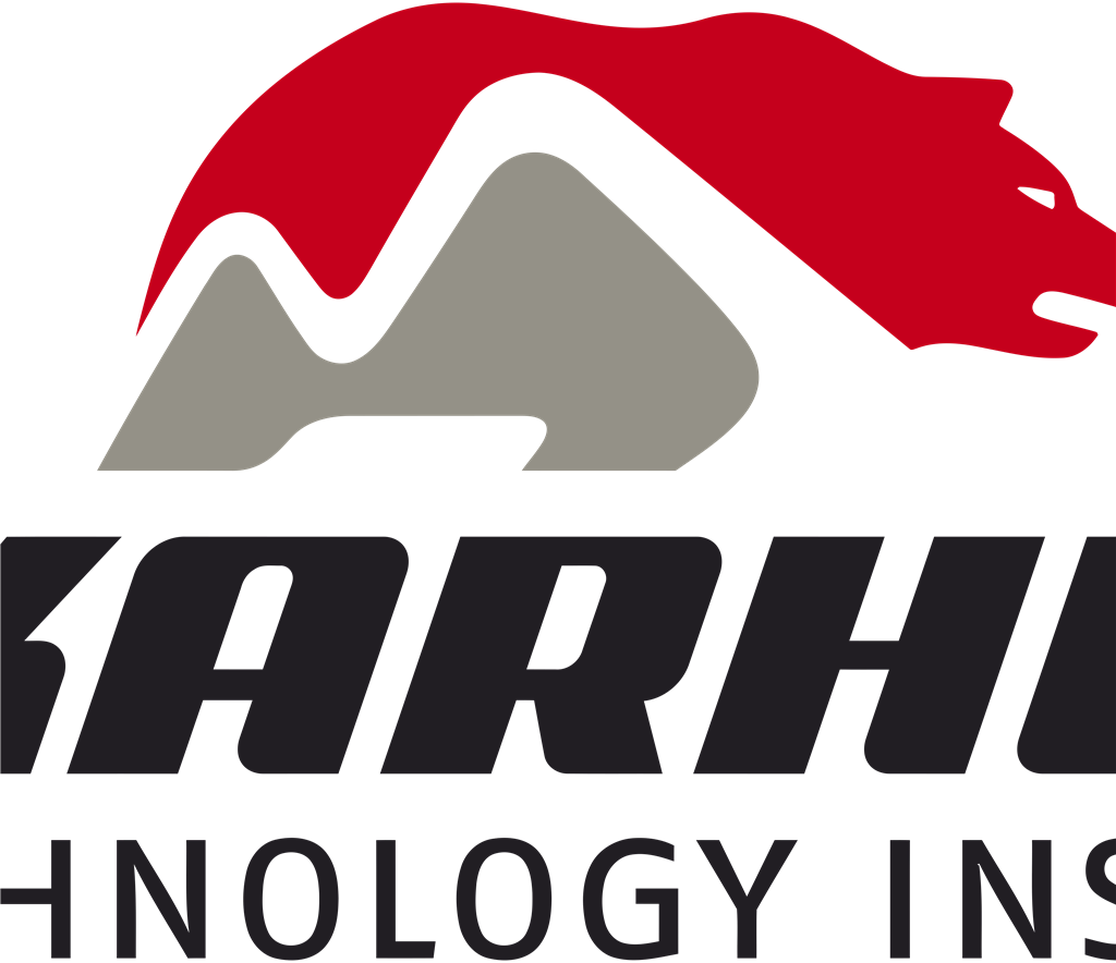 Karhu Technology logotype, transparent .png, medium, large