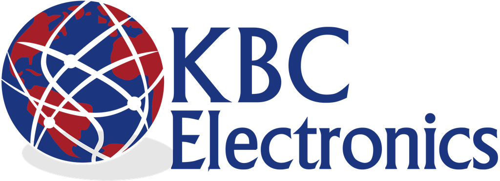 KBC Electronics logotype, transparent .png, medium, large