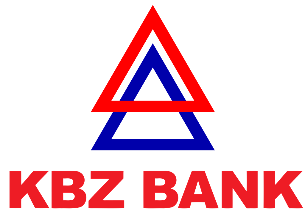 KBZ Bank logotype, transparent .png, medium, large