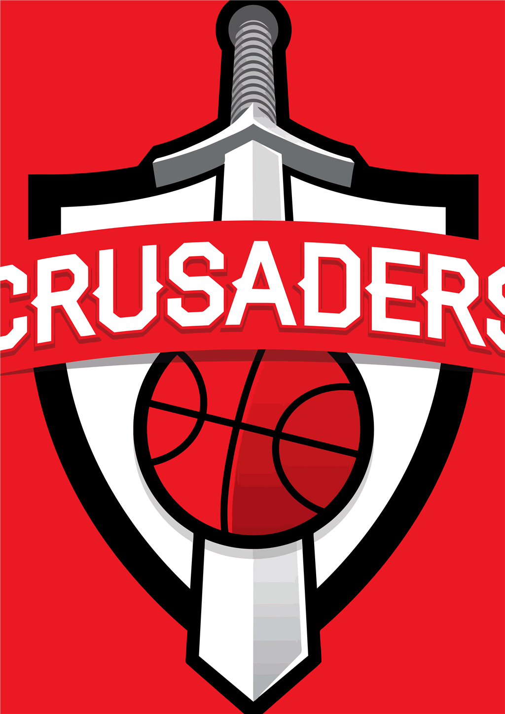 Kent Crusaders logotype, transparent .png, medium, large