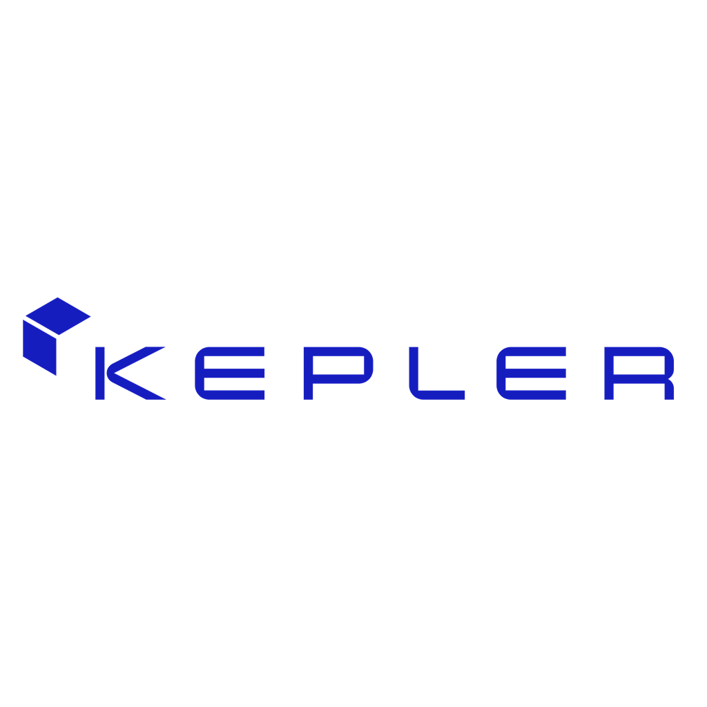 Kepler Communications logotype, transparent .png, medium, large