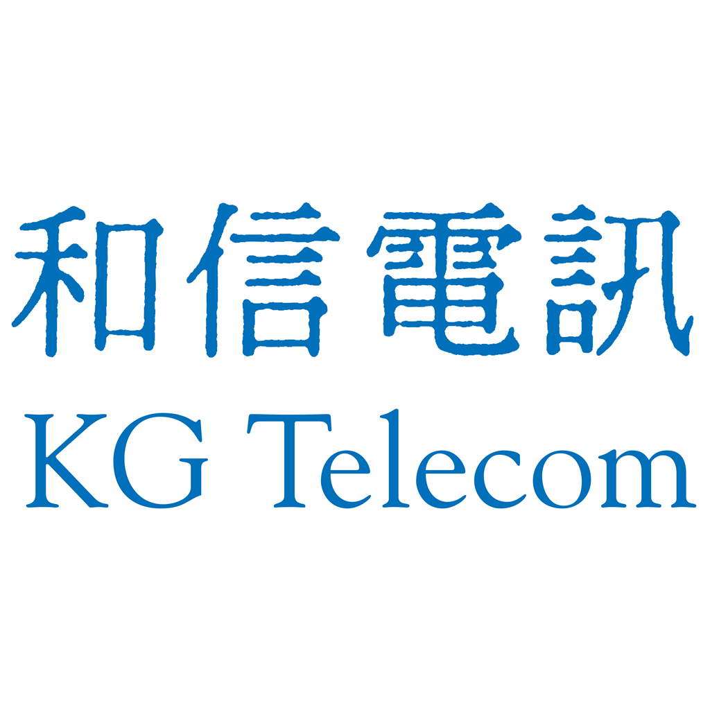 KG Telecom logotype, transparent .png, medium, large