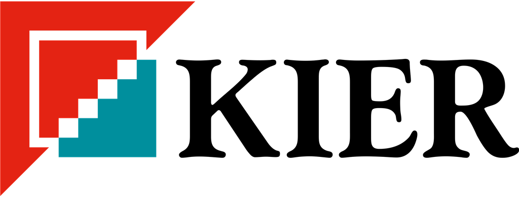 Kier Group logotype, transparent .png, medium, large