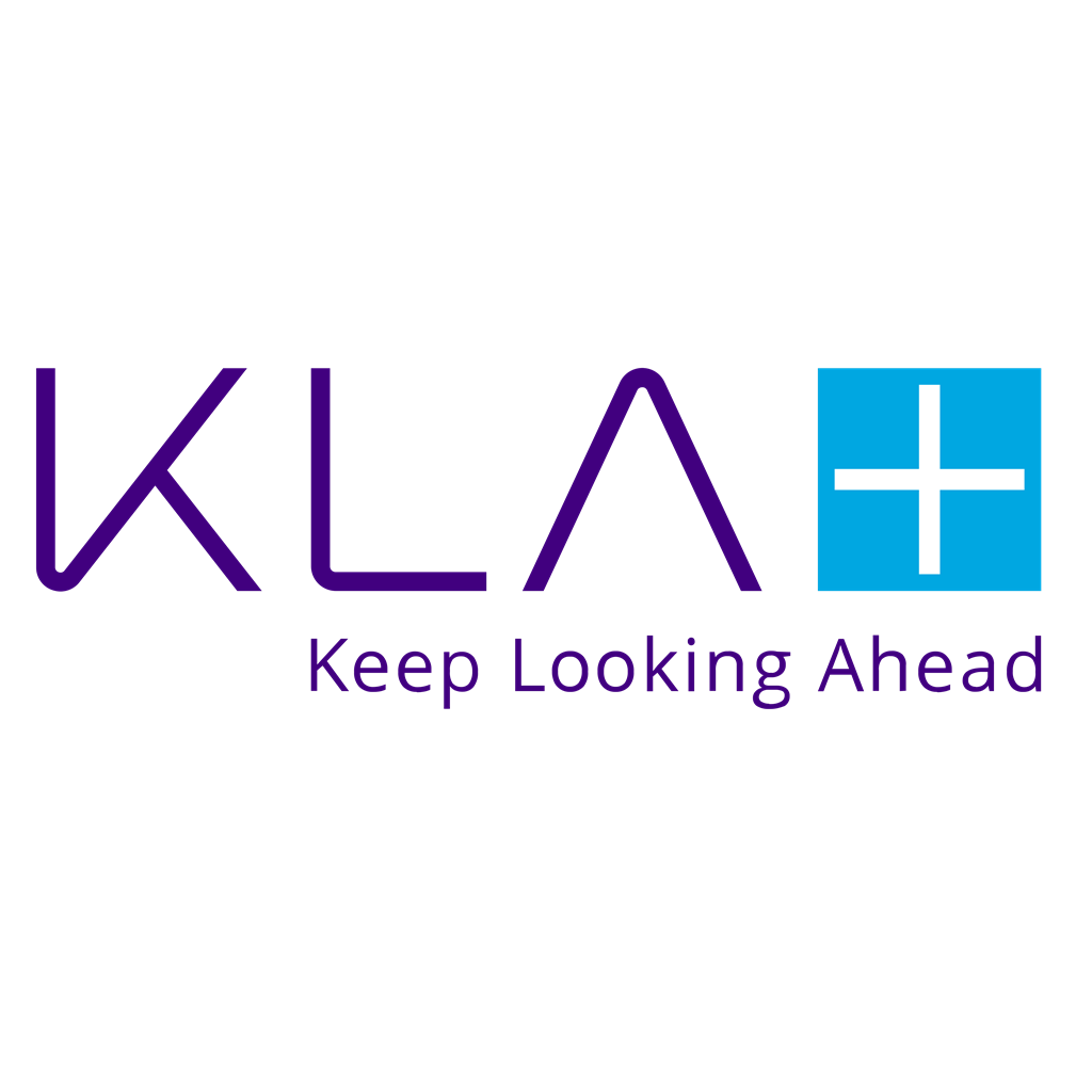 KLA Corporation logotype, transparent .png, medium, large